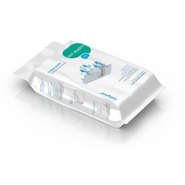 Kūdikio pervystymo paklotai, 10 vnt., 60×90