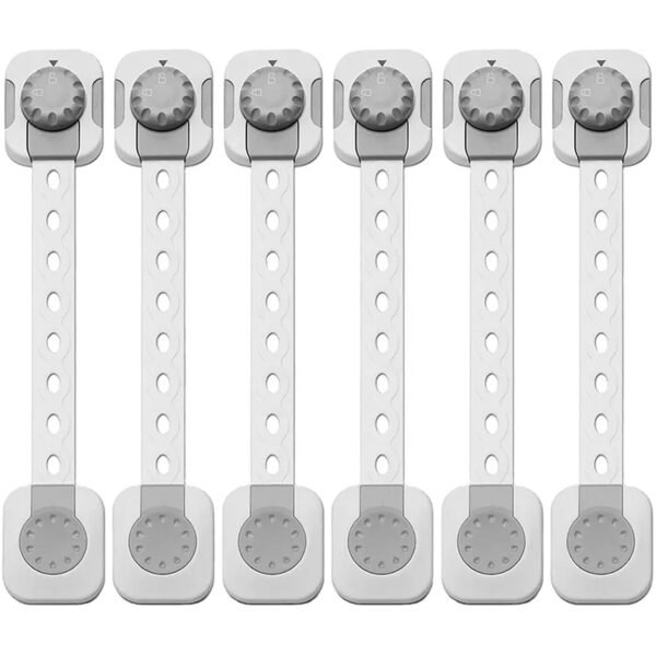 SIPO apsauga smart lock stalčiams durelėms 6 vnt SBS-214